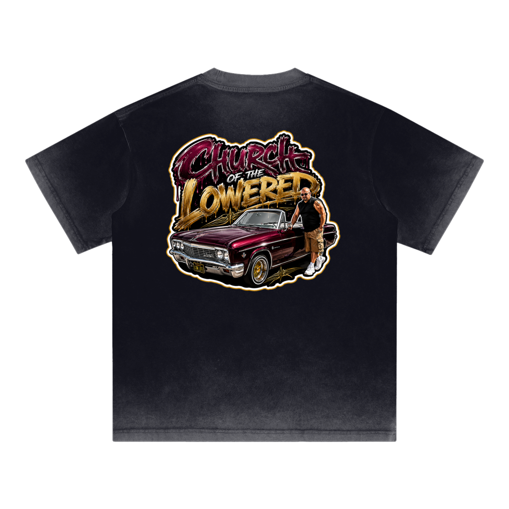 Reverse Dyed Loose Cotton T-Shirt