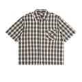 Unisex Boxy Plaid Short Sleeve Shirt
