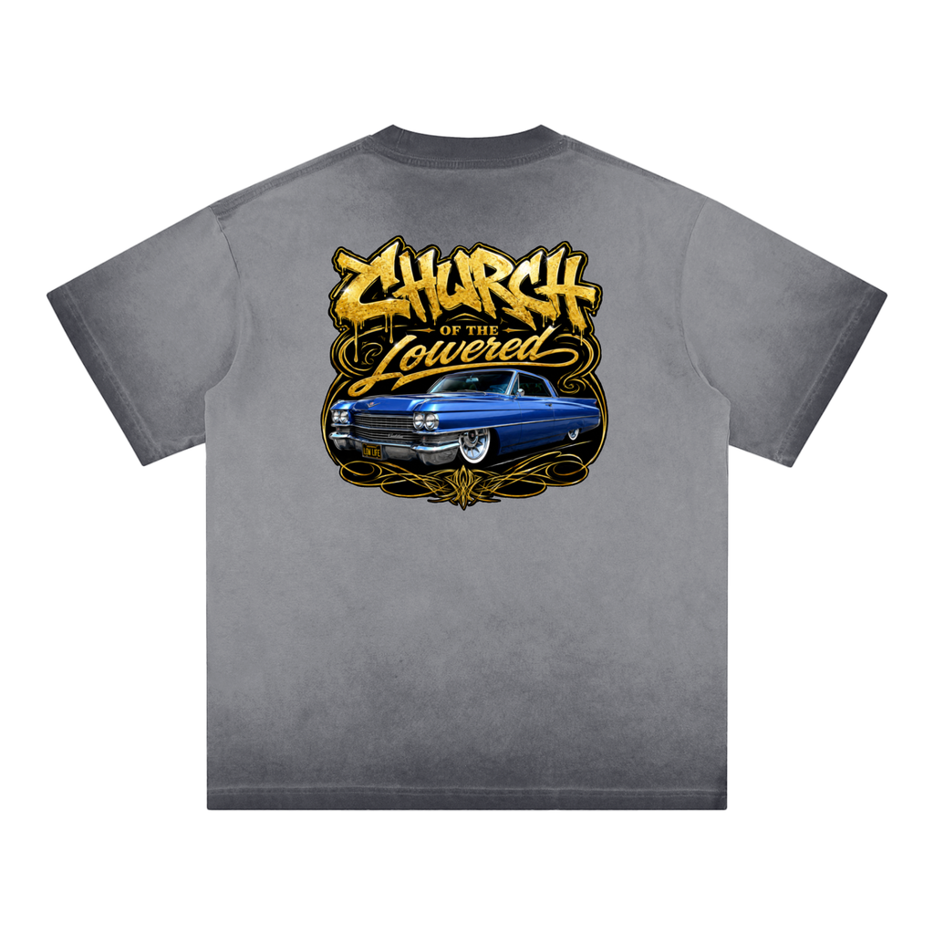 Reverse Dyed Loose Cotton T-Shirt
