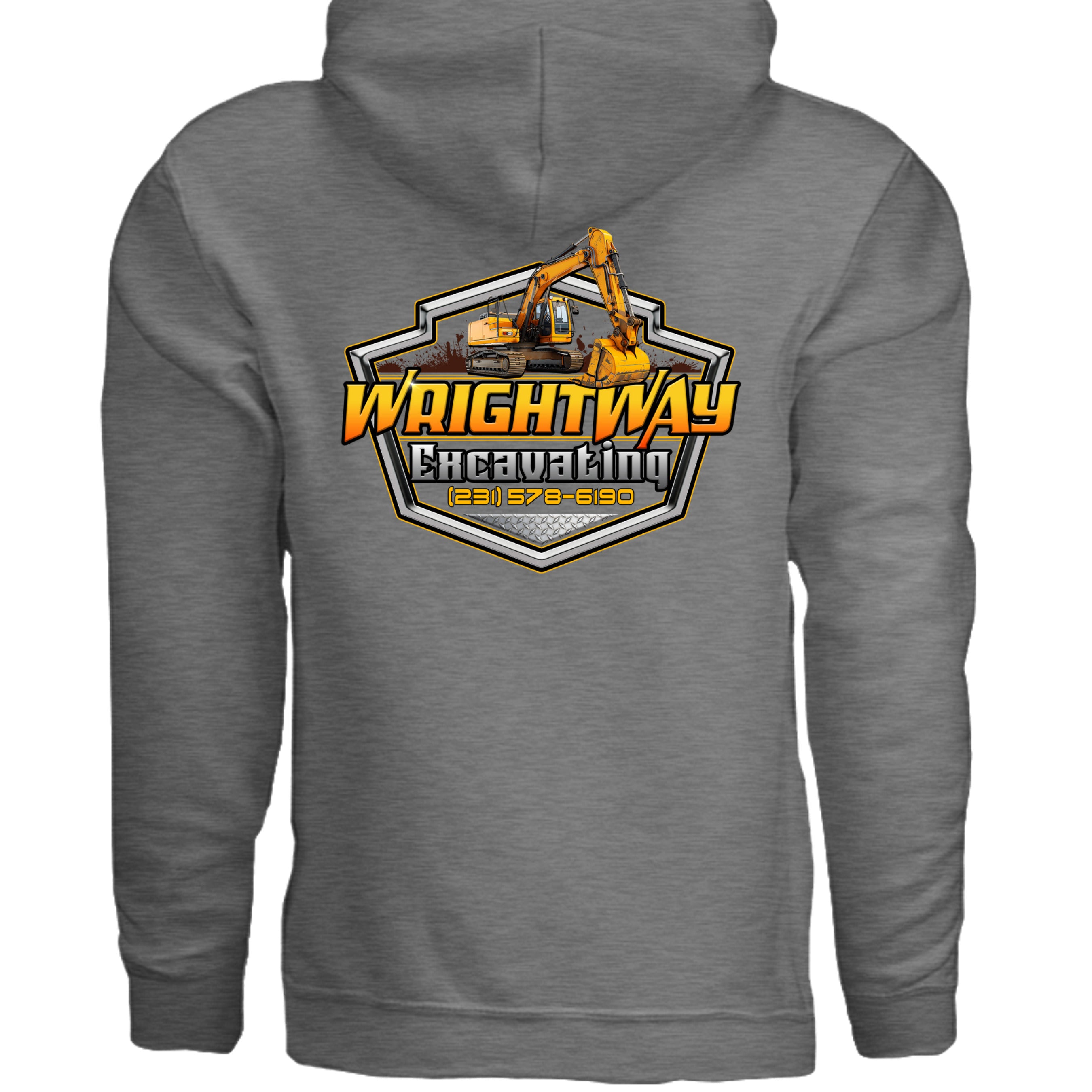 GRAPHITE HEATHER - G185 - BACK