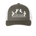 Charcoal/ White - 6506 - FRONT